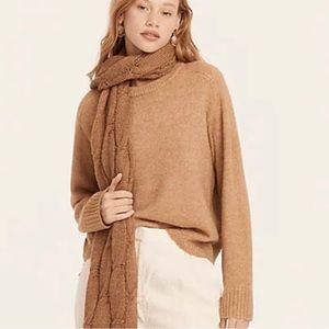 J. Crew Relaxed saddle sleeve crewneck sweater